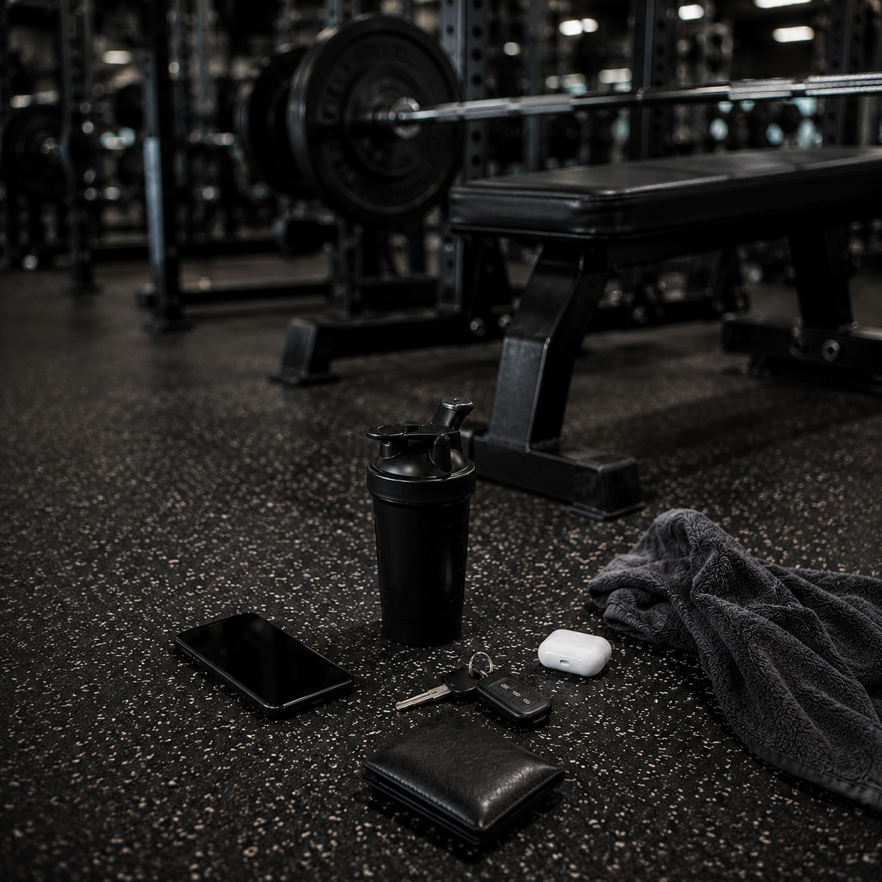 Gym station without the bag
